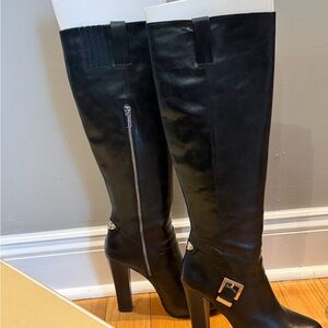 MICHAEL Michael Kors Black Heeled Boots size 7. Worn 1x. Like brand new